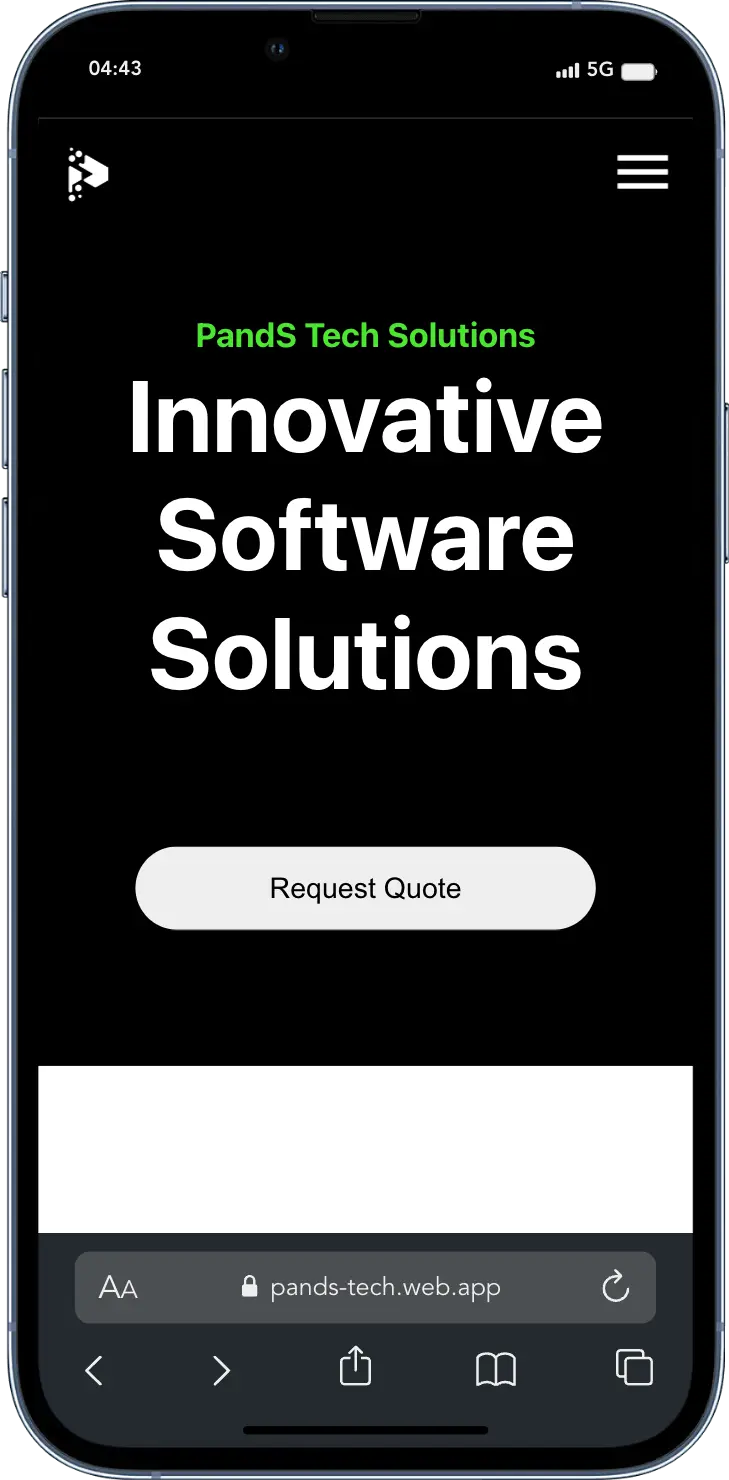 Personal business website